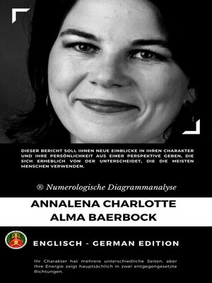 cover image of Annalena Charlotte Alma Baerbock